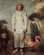 Jean-Antoine Watteau Gilles oil painting on canvas